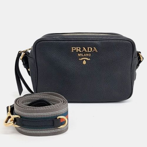 Prada Vitello Dino Crossbody Bag - Prada - Modalova