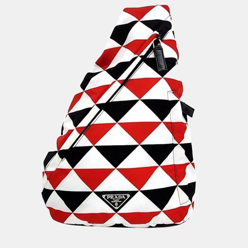 Prada Multicolor Re-Nylon Prada on Ice Collection Single-Rope Backpack - Prada - Modalova