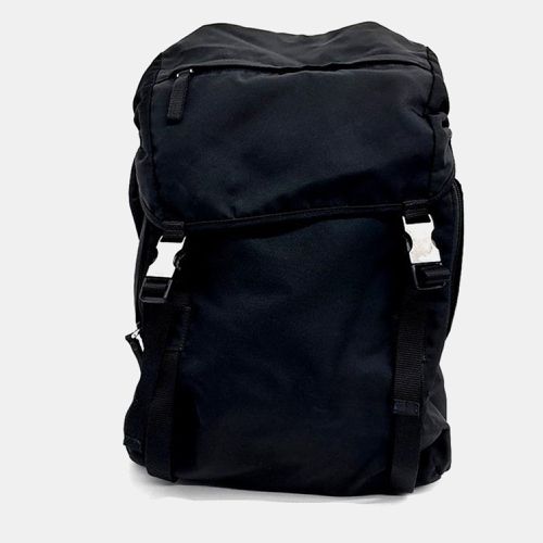 Prada fabric black backpack - Prada - Modalova