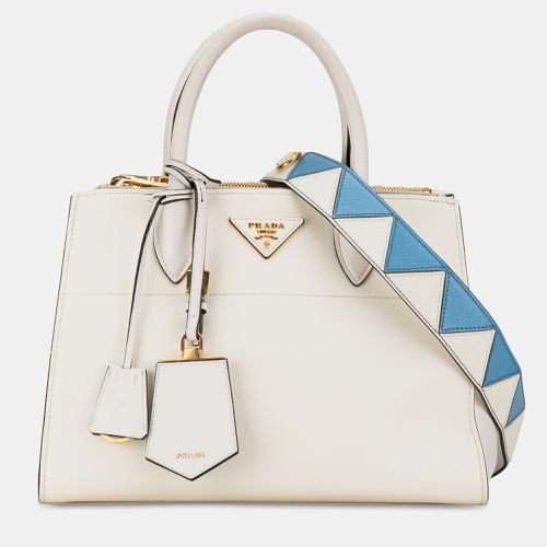 Prada Saffiano City Greche Paradigme Bag - Prada - Modalova