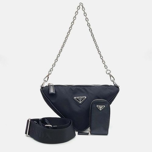 Prada Re-Nylon Triangle Shoulder Bag - Prada - Modalova