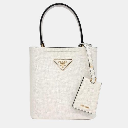 Prada Saffiano Pannier Tote and Shoulder Bag - Prada - Modalova