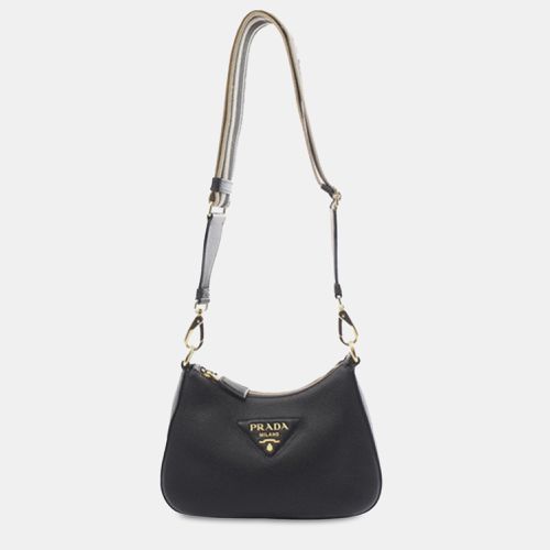 Prada Black Leather Crossbody Bag - Prada - Modalova