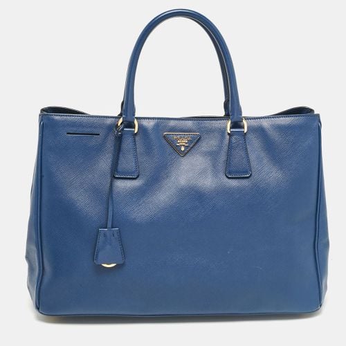 Prada Blue Saffiano Lux Leather Large Galleria Tote - Prada - Modalova