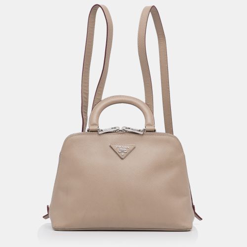 Prada Saffiano Lux Promenade Backpack - Prada - Modalova