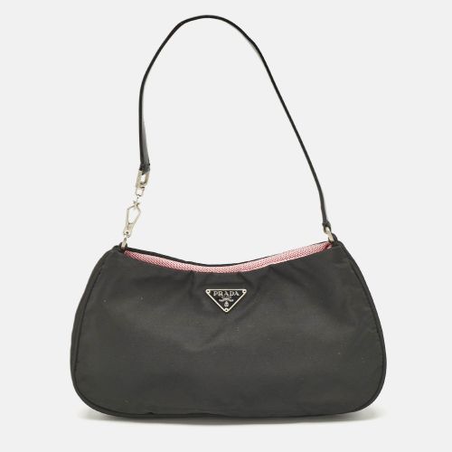 Prada Black Nylon Mini Shoulder Bag - Prada - Modalova