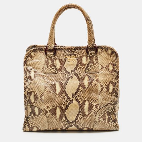 Python Snap Frame Satchel - Prada - Modalova