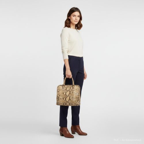 Python Snap Frame Satchel - Prada - Modalova