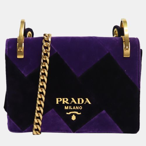 Velvet Cahier shoulder bag - Prada - Modalova