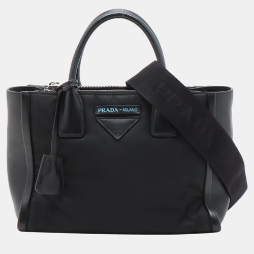 Prada Black nylon and leather bag - Prada - Modalova