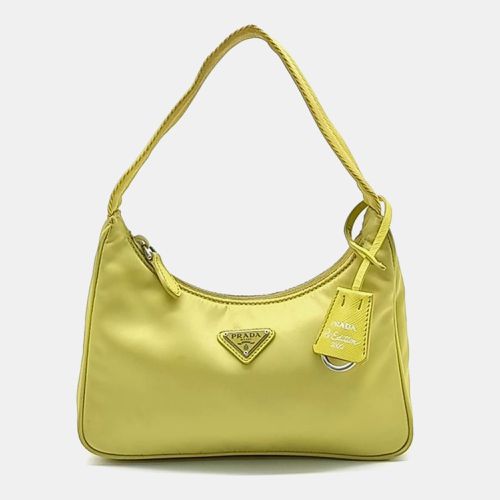 Prada Yellow Tessuto Hobo Bag - Prada - Modalova