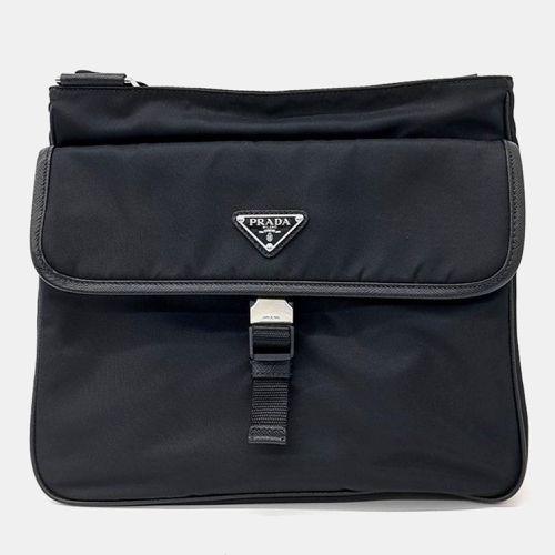 Prada Black Fabric Crossbody Bag - Prada - Modalova