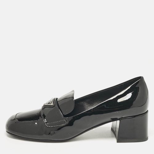 Prada Black Patent Leather Loafer Pumps Size 36 - Prada - Modalova