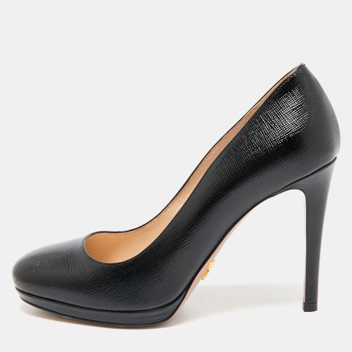 Prada Black Patent Leather Platform Pumps Size 36 - Prada - Modalova