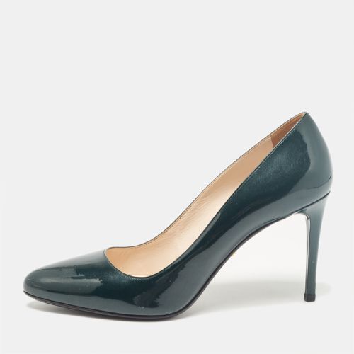 Patent Leather Pointed Toe Pumps Size 40 - Prada - Modalova