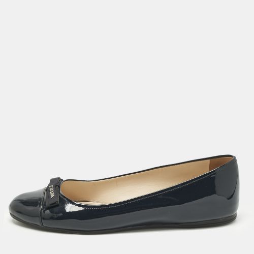PRADA Leather Ballet Flats for Women | Modalova