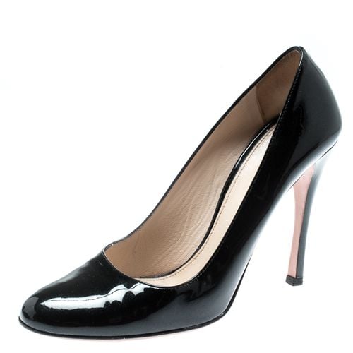 Prada Black Patent Leather Pumps Size 37.5 - Prada - Modalova