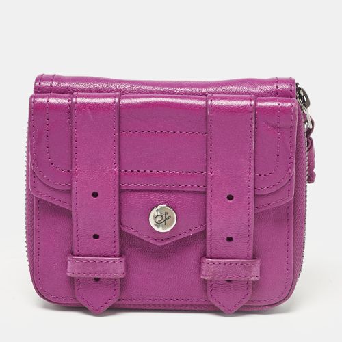 Proenza Schouler Magenta Leather PS1 Compact Wallet - Proenza Schouler - Modalova