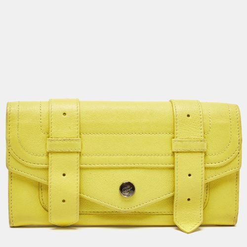 Proenza Schouler Yellow Leather PS1 Continental Wallet - Proenza Schouler - Modalova