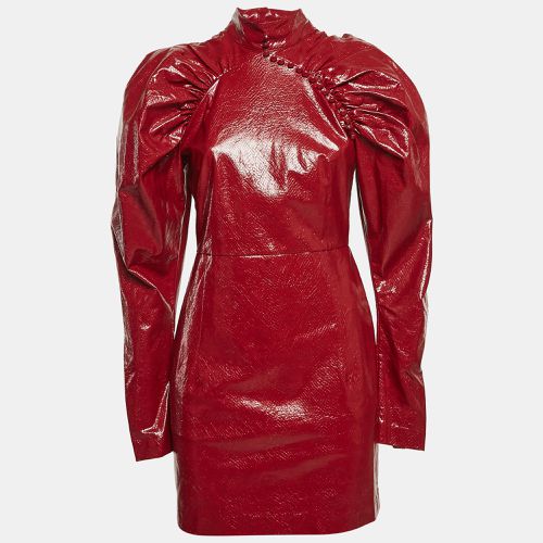 Tibetan Faux Leather Kim Mini Dress S - ROTATE BIRGER CHRISTENSEN - Modalova