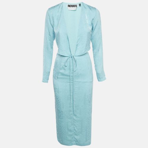 Textured Jacquard Wrap Top and Skirt Set S - ROTATE BIRGER CHRISTENSEN - Modalova