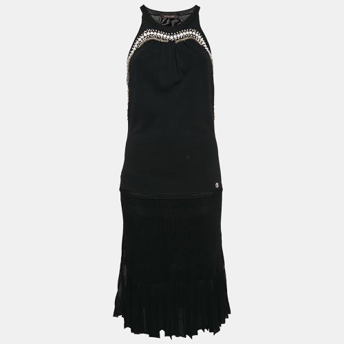 Embellished Jersey Sleeveless Midi Dress M - Roberto Cavalli - Modalova