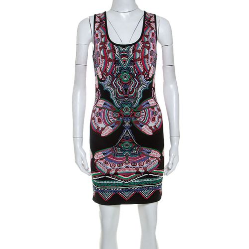 Lurex Jacquard Knit Sleeveless Dress S - Roberto Cavalli - Modalova