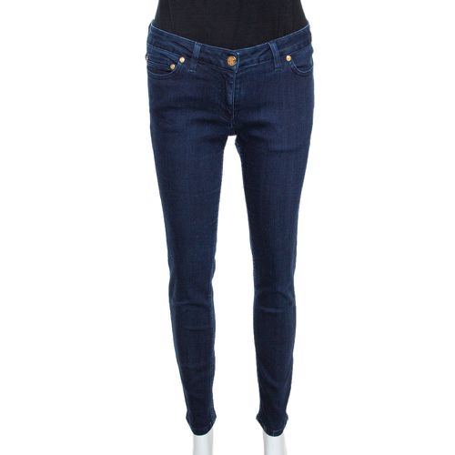 Roberto Cavalli Indigo Denim Tapered Fitted Jeans M - Roberto Cavalli - Modalova