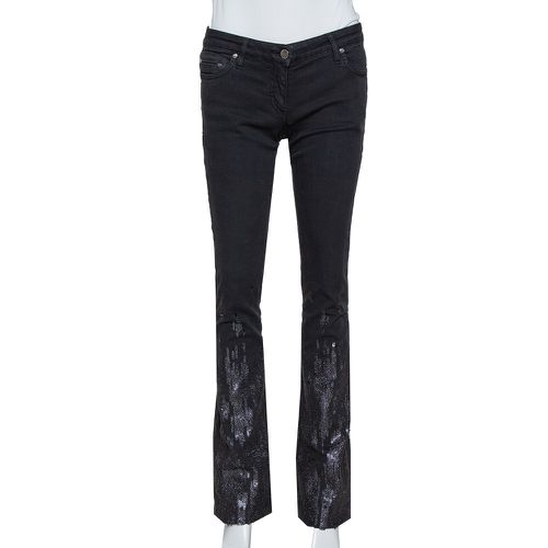 Denim Sequin Embellished Jeans S - Roberto Cavalli - Modalova