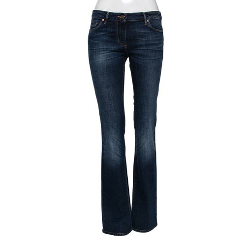 Roberto Cavalli Blue Denim Sequin Embellished Back Pocket Flared Jeans M - Roberto Cavalli - Modalova