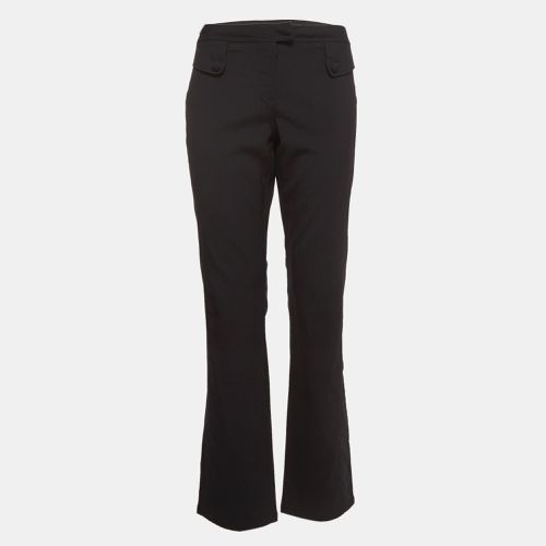 Roberto Cavalli Black Wool Trousers M - Roberto Cavalli - Modalova