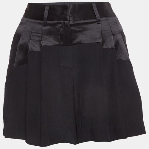 Silk Pleated Shorts M - Roberto Cavalli - Modalova