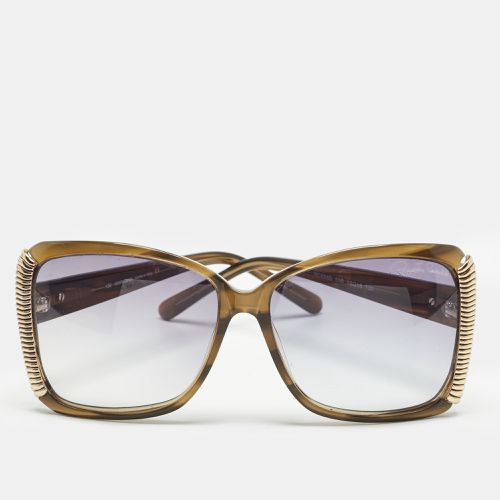 Roberto Cavalli Green/Grey Gradient RC656S Butterfly Sunglasses - Roberto Cavalli - Modalova