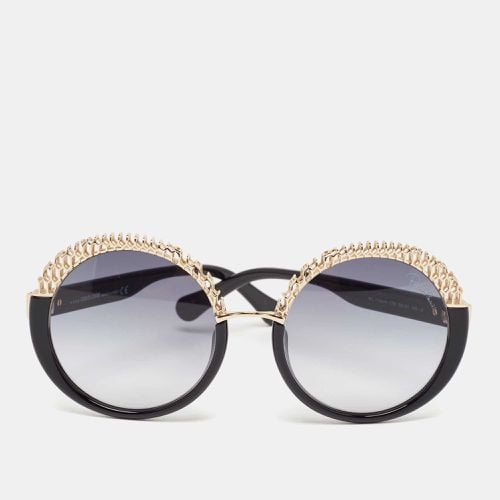 Roberto Cavalli Black Gradient RC 1104-H Frame Round Sunglasses - Roberto Cavalli - Modalova