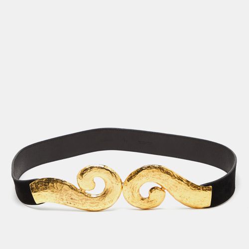 Suede Swoop Metal Waist Belt - Roberto Cavalli - Modalova