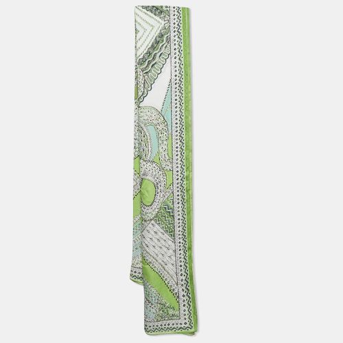 Snake Print Silk Stole - Roberto Cavalli - Modalova