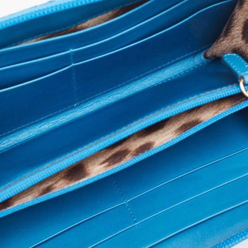 Python Zip Around Continental Wallet - Roberto Cavalli - Modalova