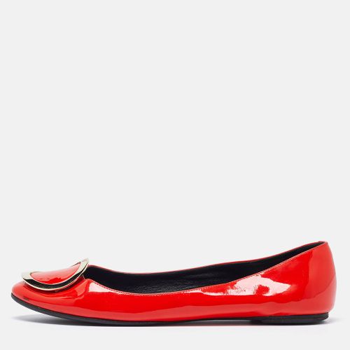 Roger Vivier Orange Patent Leather Morbida Ballet Flats Size 39 - Roger Vivier - Modalova