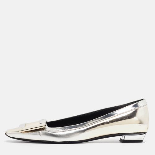 Roger Vivier Two Tone Leather Ballet Flats Size 36 - Roger Vivier - Modalova