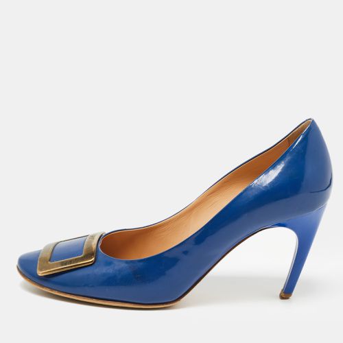 Roger Vivier Blue Patent Trompette Pumps Size 40 - Roger Vivier - Modalova