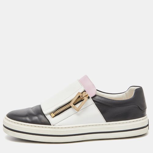 Roger Vivier Tricolor Leather Sneaky Viv Zip Sneakers Size 36 - Roger Vivier - Modalova