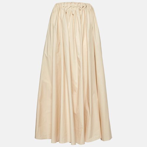 Roksanda Ilincic Beige Cotton Long Smocked Skirt S - Roksanda Ilincic - Modalova