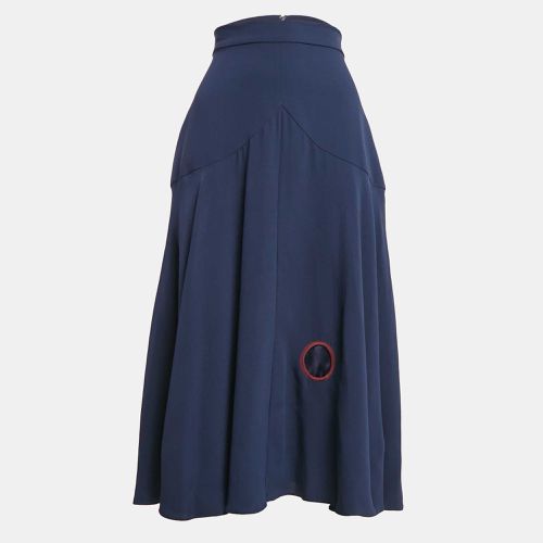 Roksanda Ilincic Blue Silk Flared Midi Skirt S - Roksanda Ilincic - Modalova