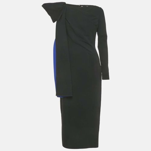 Roksanda Black Crepe Margarida Midi Dress M - Roksanda - Modalova