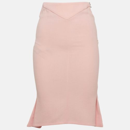 Roland Mouret Pink Wool Pleated Pencil Skirt S - Roland Mouret - Modalova