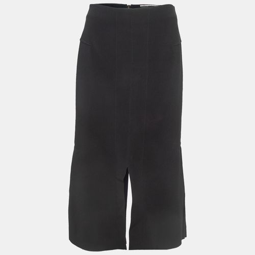 Roland Mouret Black Stretch Crepe Zipper Epirus Skirt M - Roland Mouret - Modalova