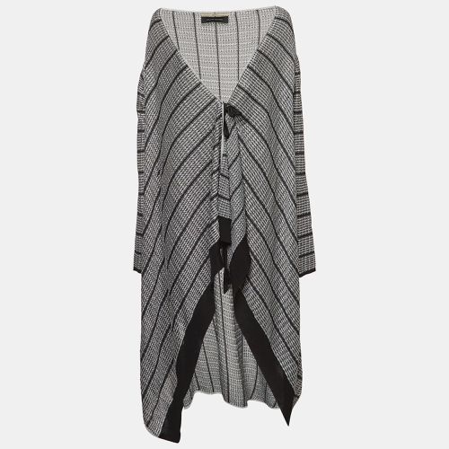 Roland Mouret Silver & Black Knit Cardigan M - Roland Mouret - Modalova