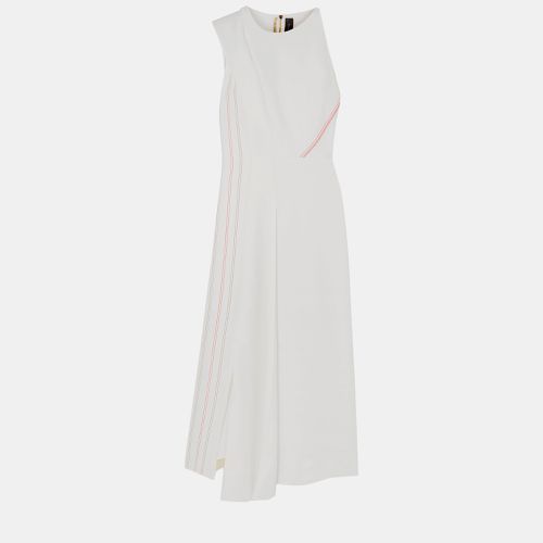 Roland Mouret White Crepe Midi Dress L (UK 14) - Roland Mouret - Modalova