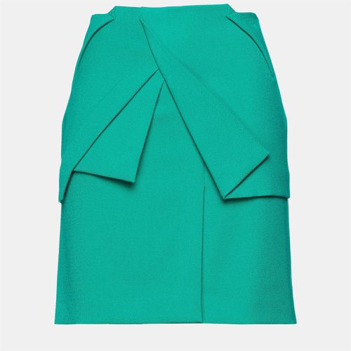 Roland Mouret Green Crepe Belle Mini Skirt XL (UK 14) - Roland Mouret - Modalova