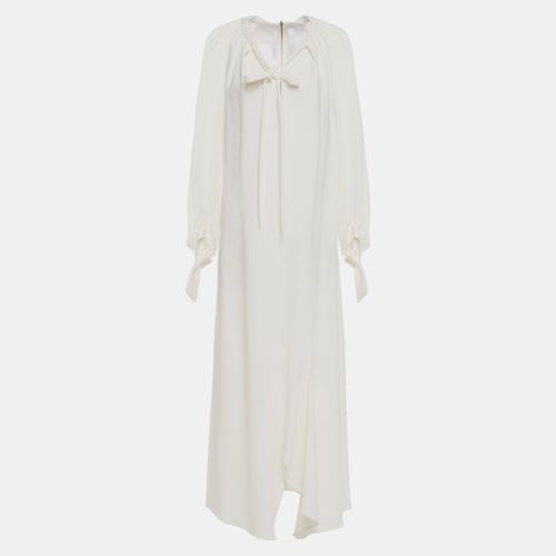 Roland Mouret Off-White Crepe Long Dress S (UK 8) - Roland Mouret - Modalova